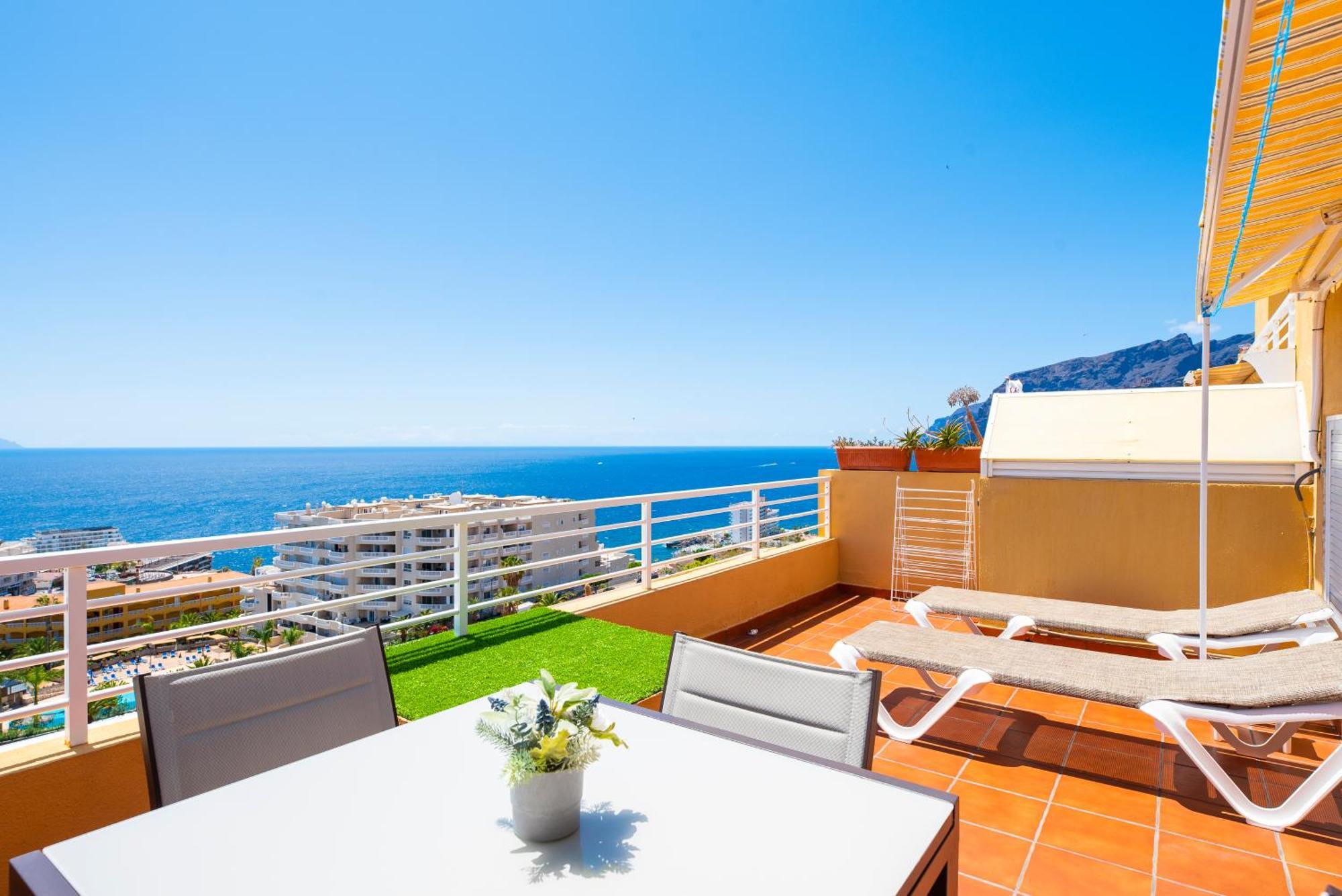 Panomaric Sea View - Sol Apartment Пуерто де Сантяго Екстериор снимка